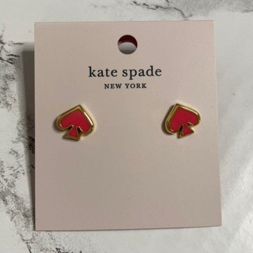 Kate Spade Women’s Jewelry Studs Everyday Coral - Picture 2 of 7